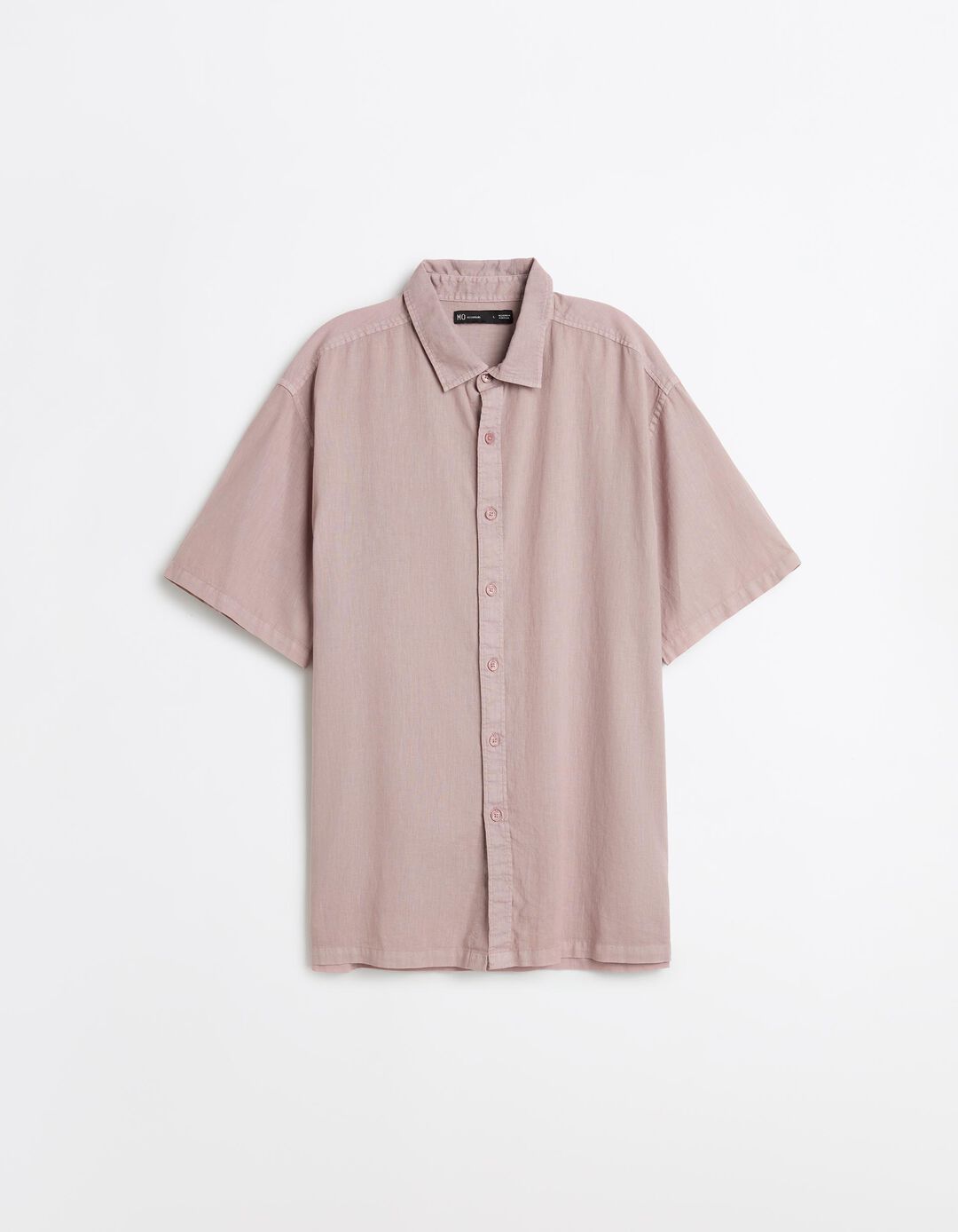 Camisa com Linho, Homem, Rosa