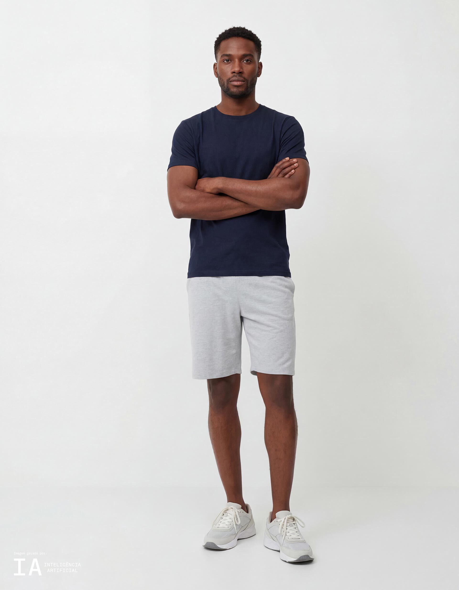 Comprar Online Cal&ccedil;&otilde;es Jogging, Homem, Cinza