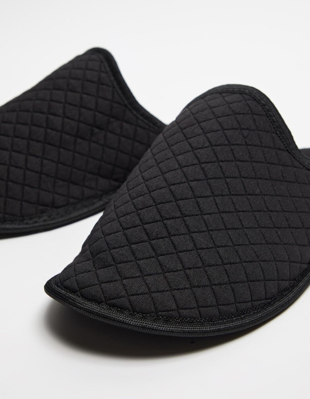 Chinelos de Quarto com Textura, Homem, Preto 