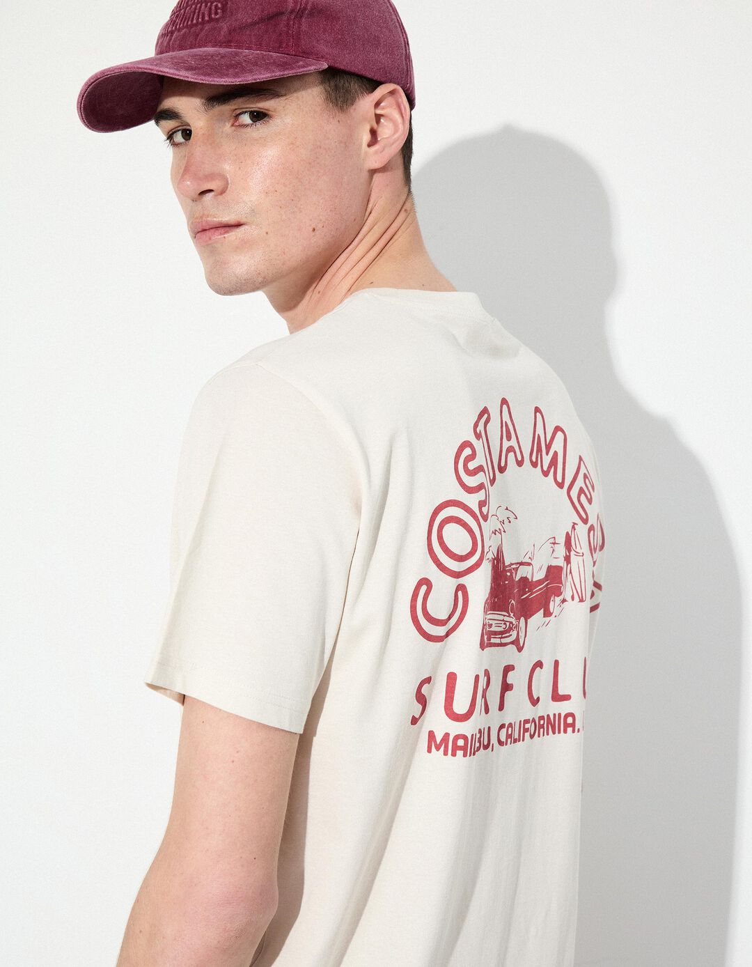 T-shirt, Homem, Cinzento Claro 