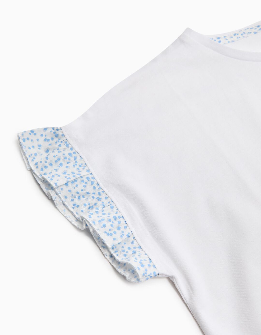 Pijama Jersey, Menina, Branco