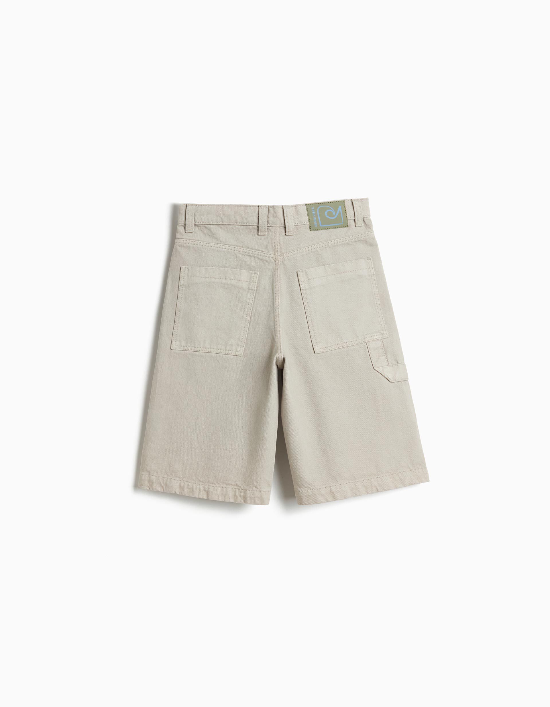 Comprar Online Cal&ccedil;&otilde;es de Ganga 'Loose Fit', Menino, Bege Claro