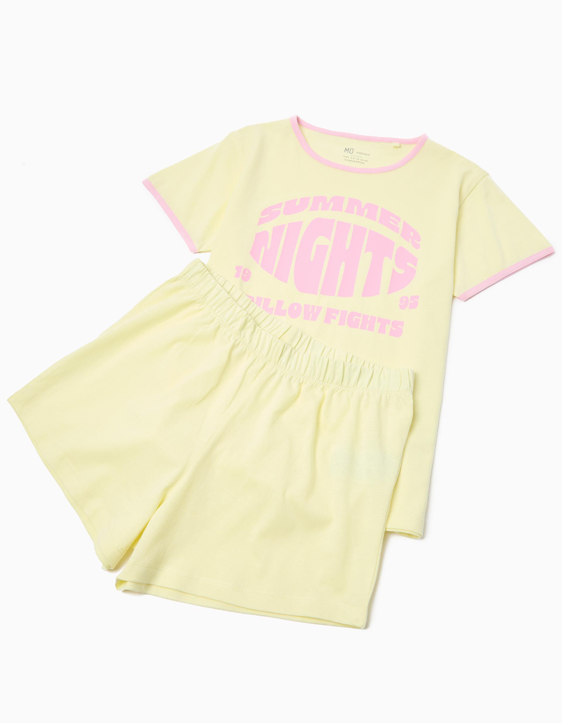 Comprar Online Pijama, Menina, Amarelo Claro