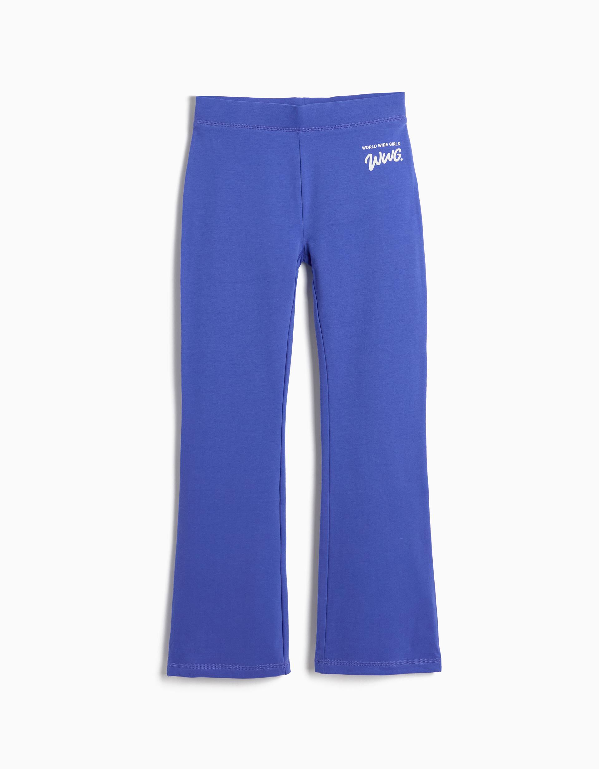 Comprar Online Leggings Flare, Menina, Azul 