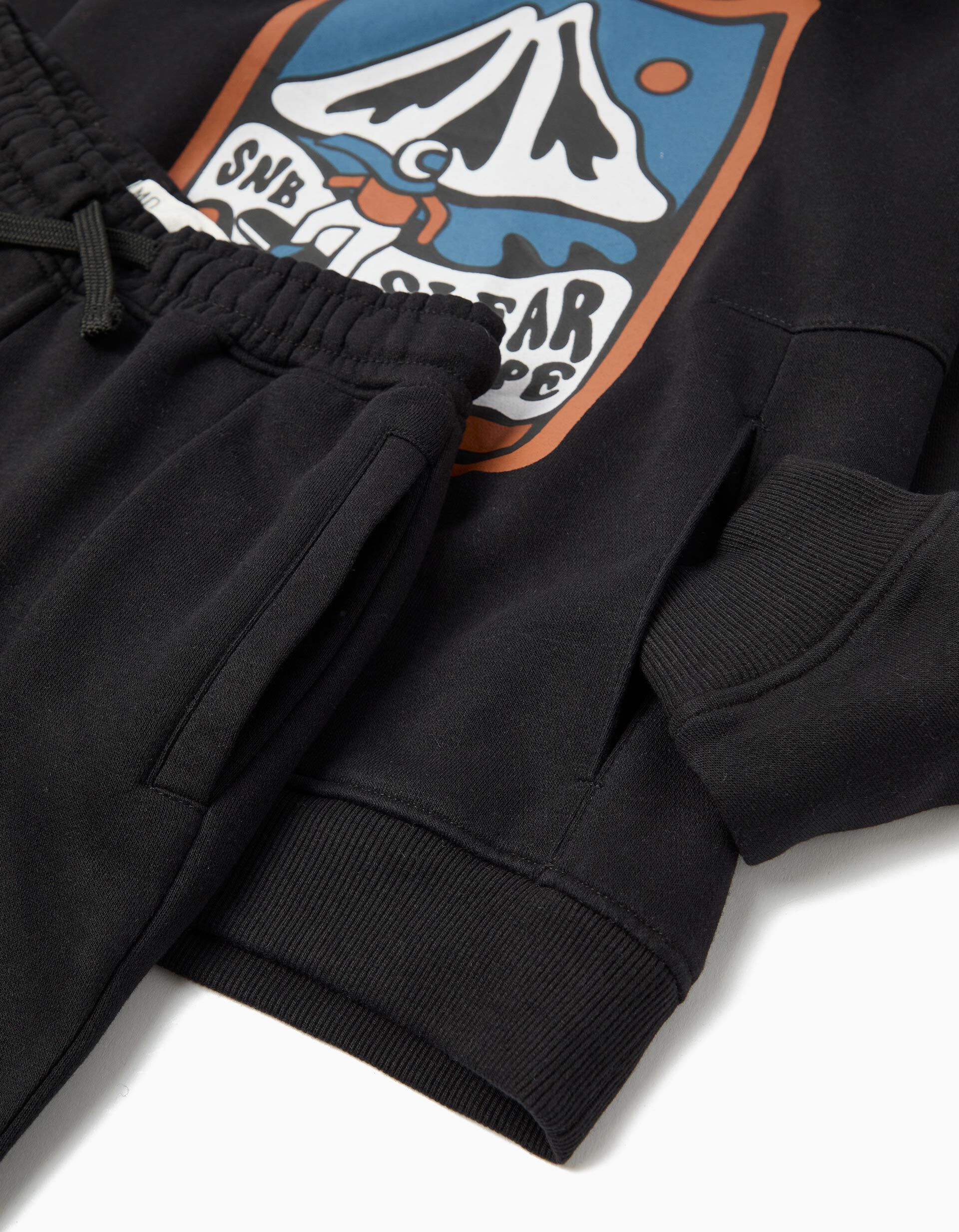 Comprar Online Conjunto de Jogging, Menino, Preto