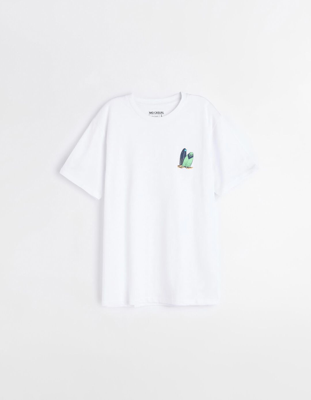 T-shirt Jersey, Homem, Branco