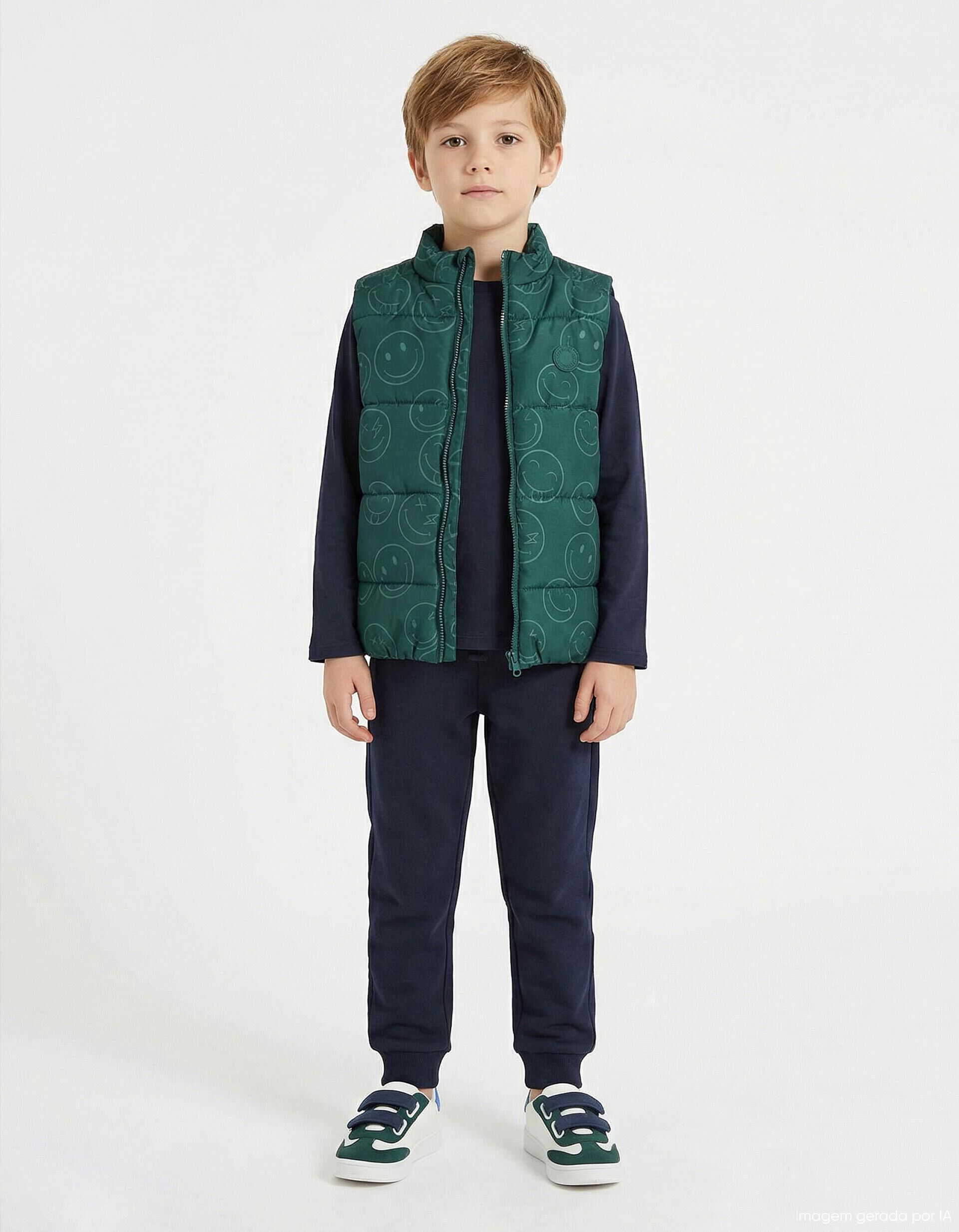 Comprar Online Colete, Menino, Verde Escuro