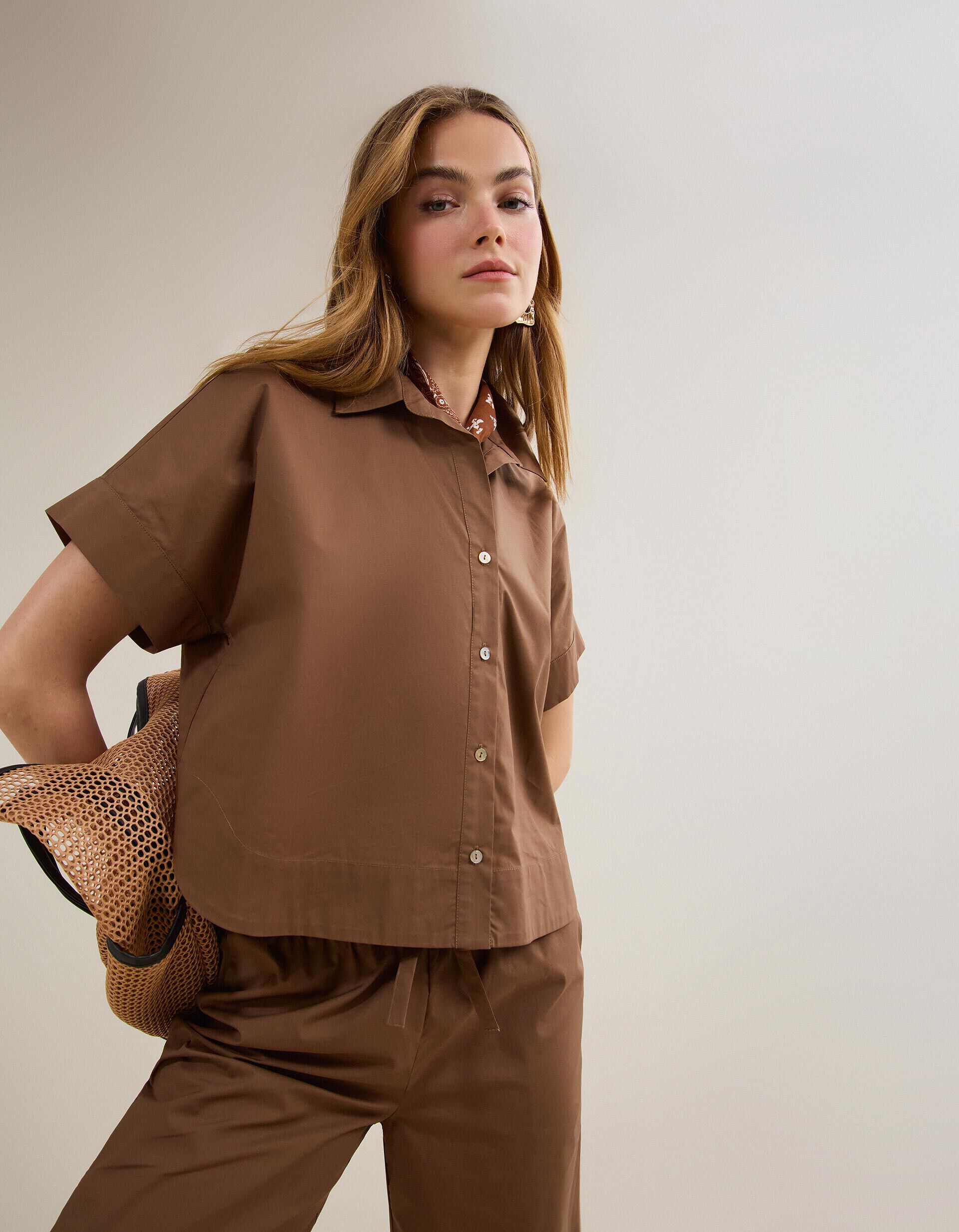 Comprar Online Blusa, Mulher, Castanho