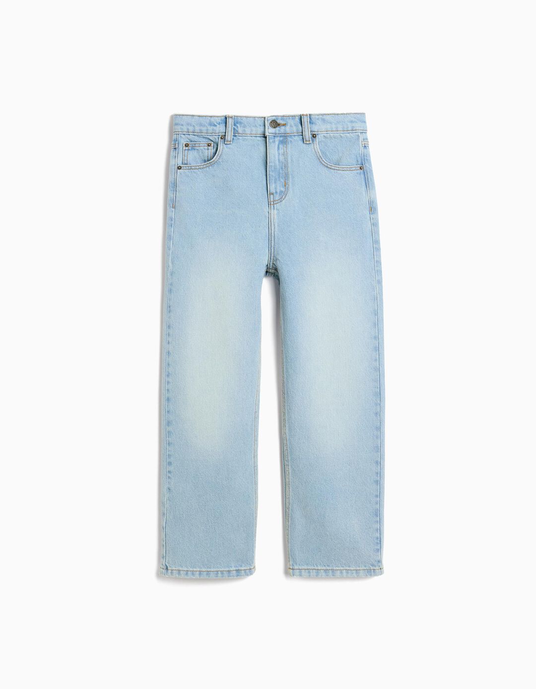 Cal&ccedil;as de Ganga 'Regular Fit', Menino, Azul Claro
