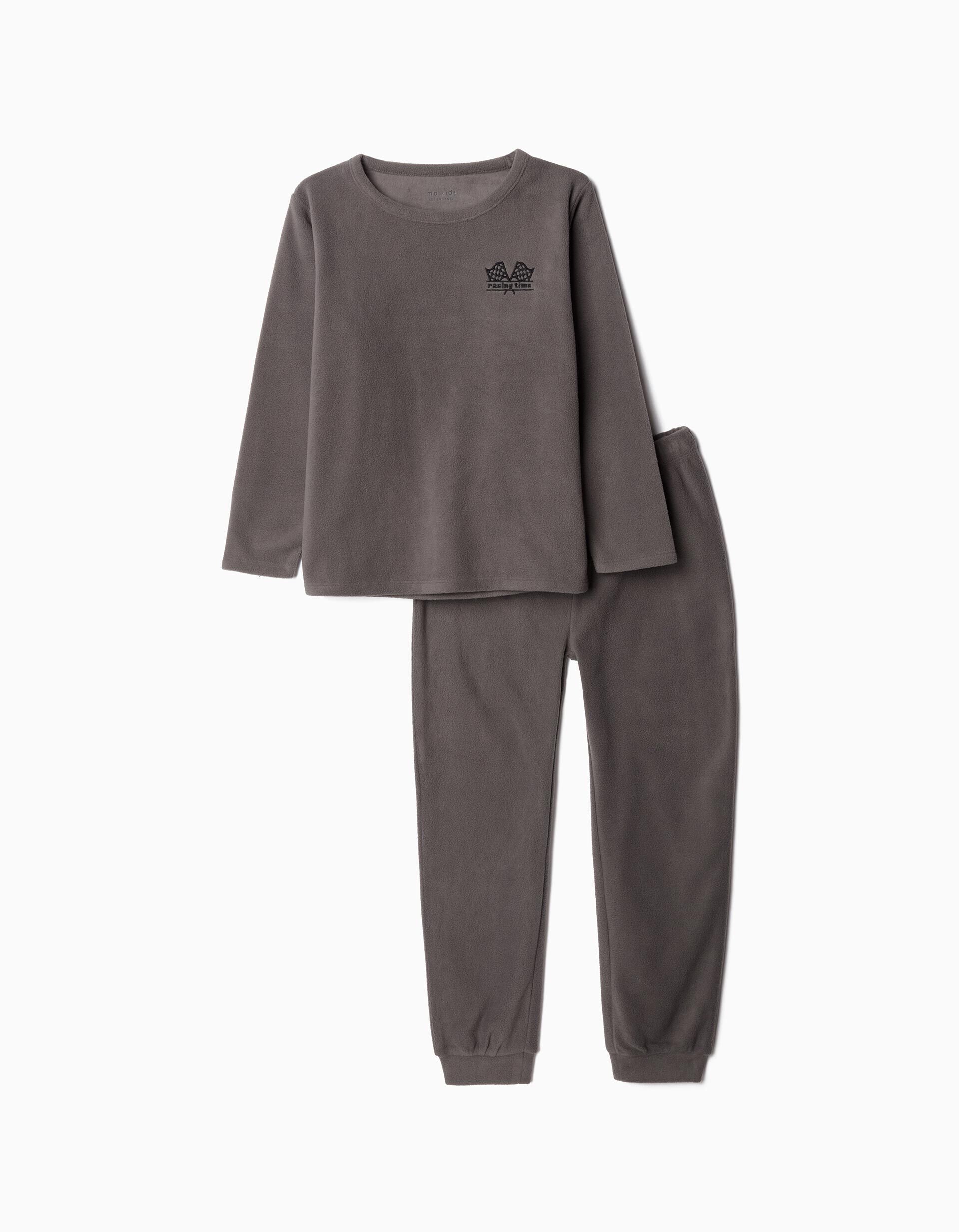 Comprar Online Pijama Polar, Menino, Cinzento Escuro