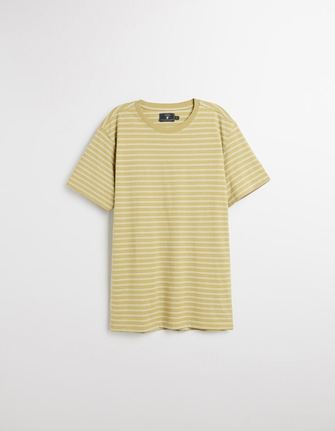 T-shirt Riscas, Homem, Verde