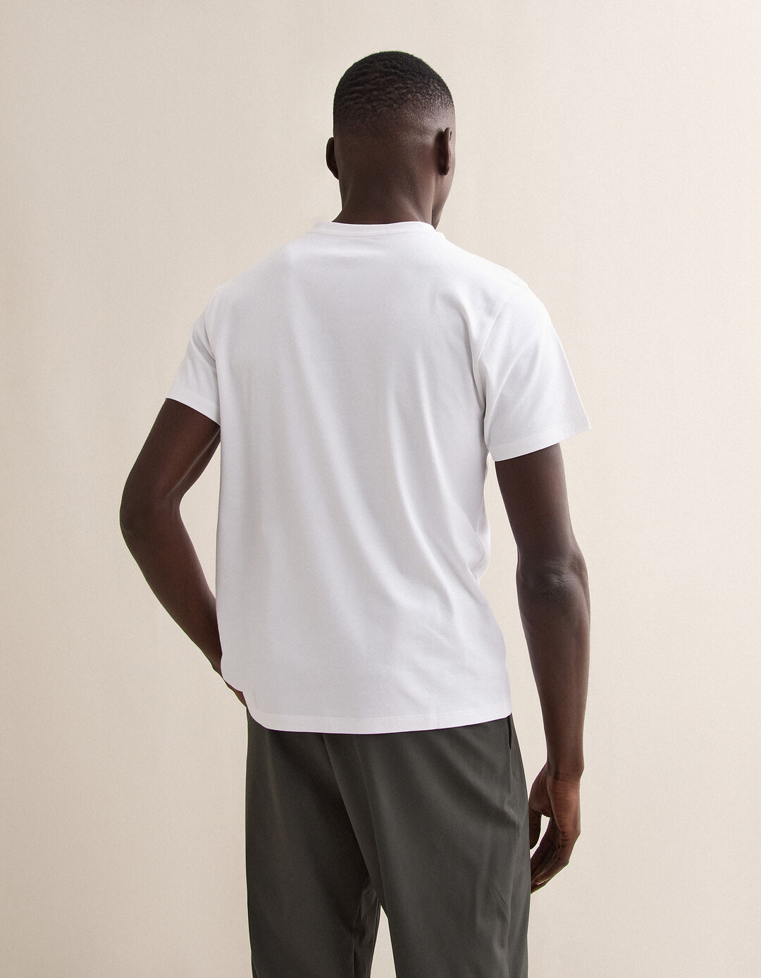 T-shirt, Homem, Branco