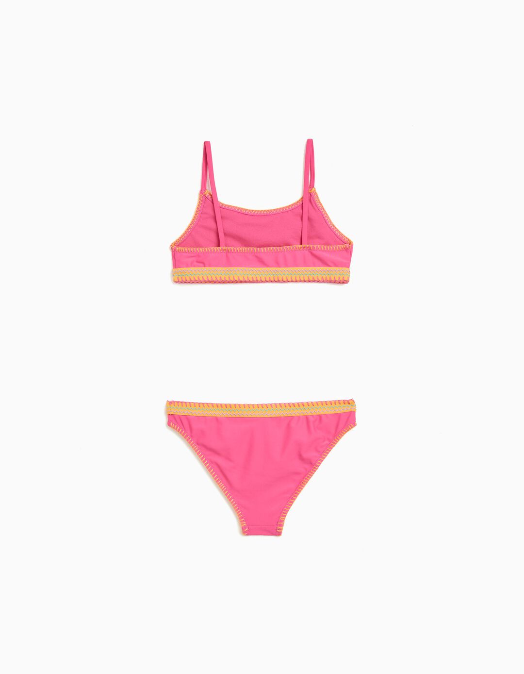 Biquíni Bordado, Menina, Rosa