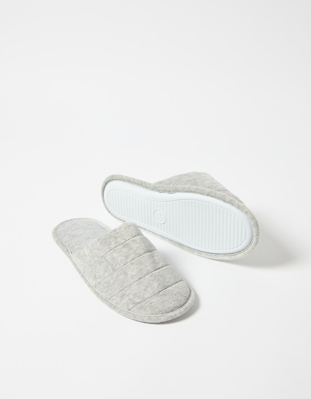 Chinelos de Quarto, Mulher, Cinzento