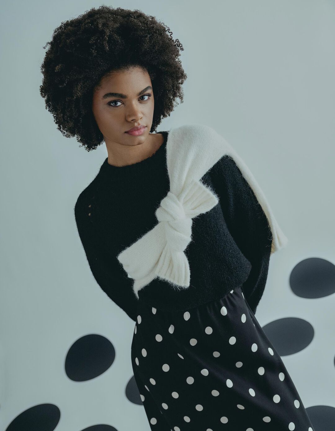 Camisola com Algod&atilde;o, Mulher, Preto