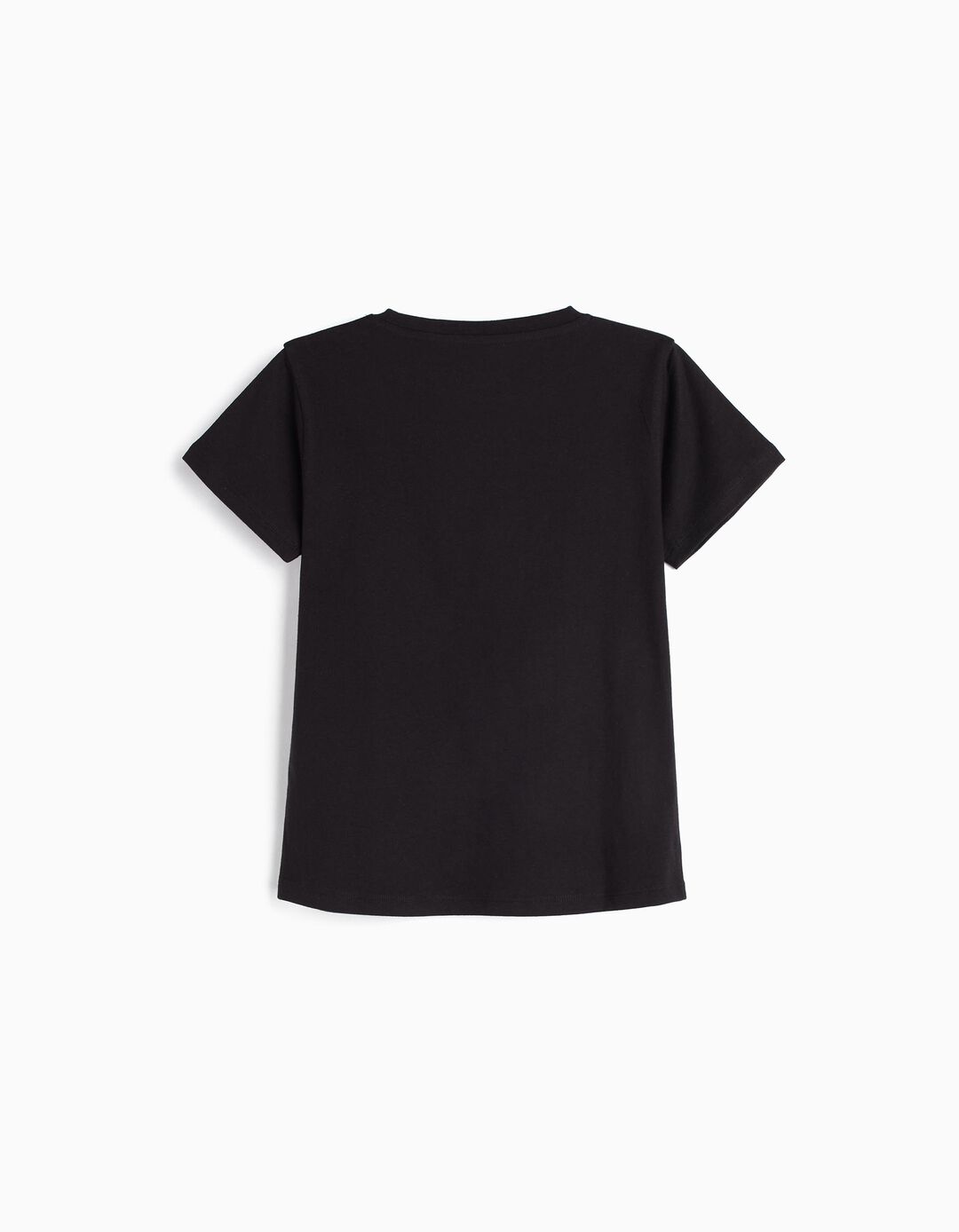 T-shirt, Menina, Preto