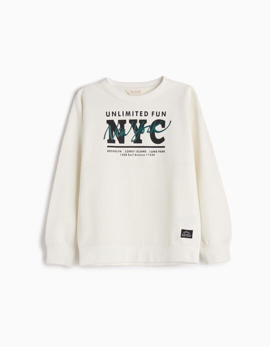 Comprar Online Sweatshirt, Menino, Branco 