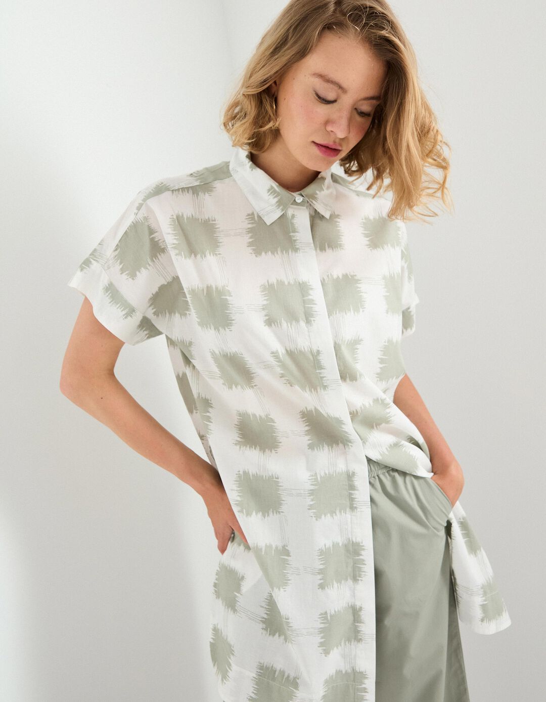 Vestido, Mulher, Verde