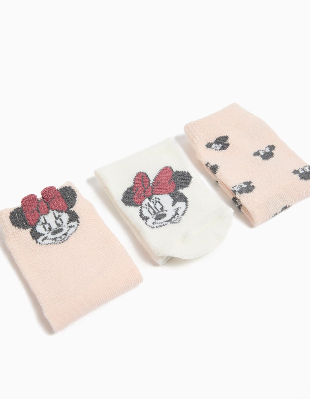 Pack 3 Pares de Meias 'Disney', Menina, Multicor