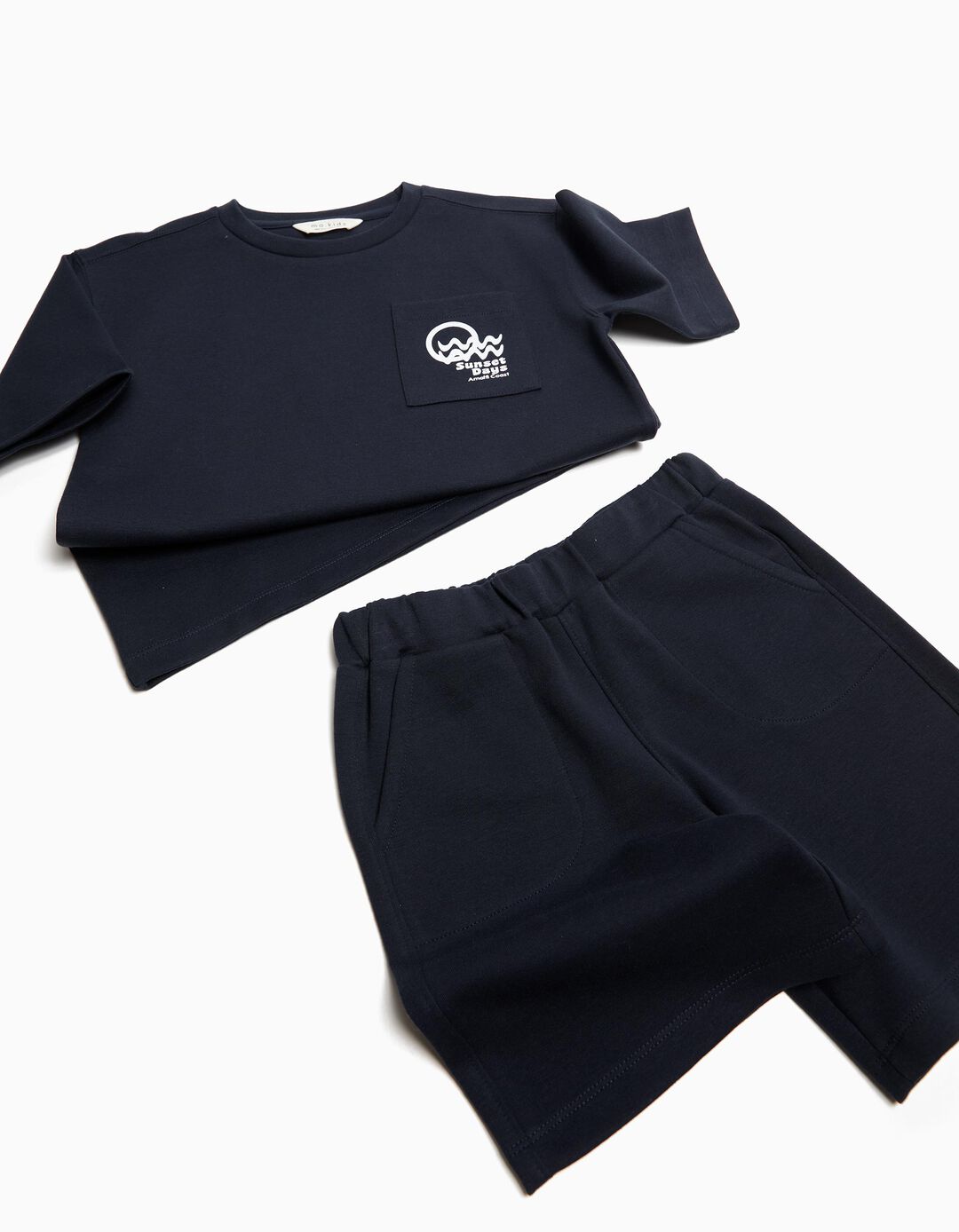 Conjunto T-Shirt e Calções, Menino, Azul