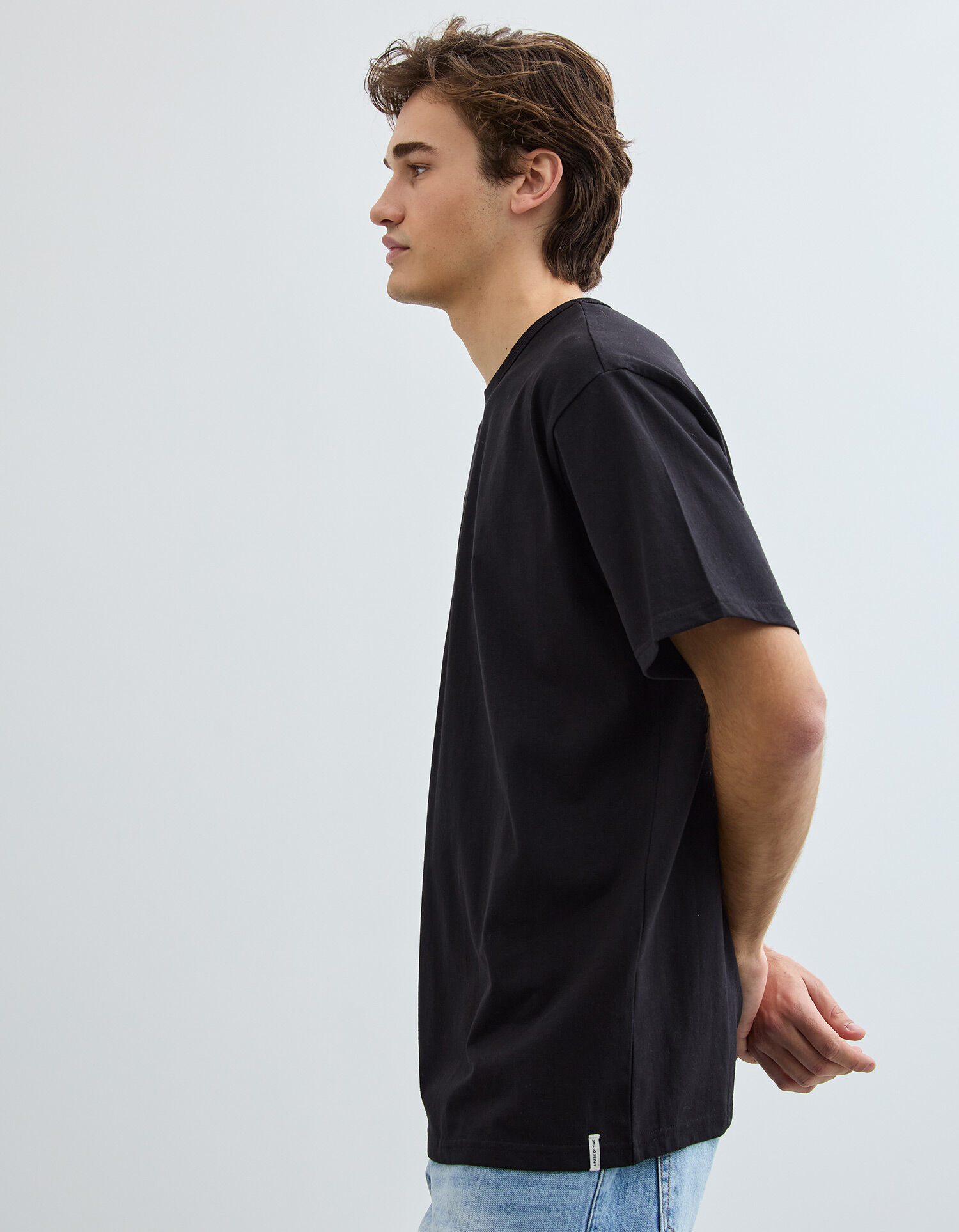 Comprar Online T-shirt Heavy Jersey, Homem, Preto