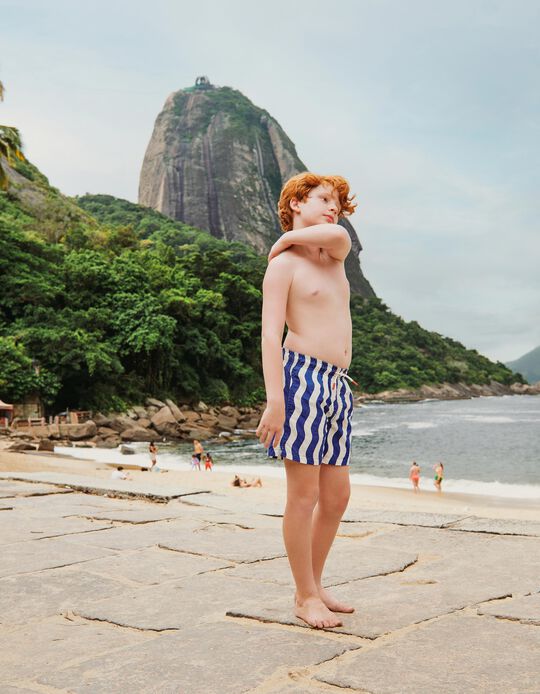Comprar Online Cal&ccedil;&otilde;es de Banho, Menino, Azul
