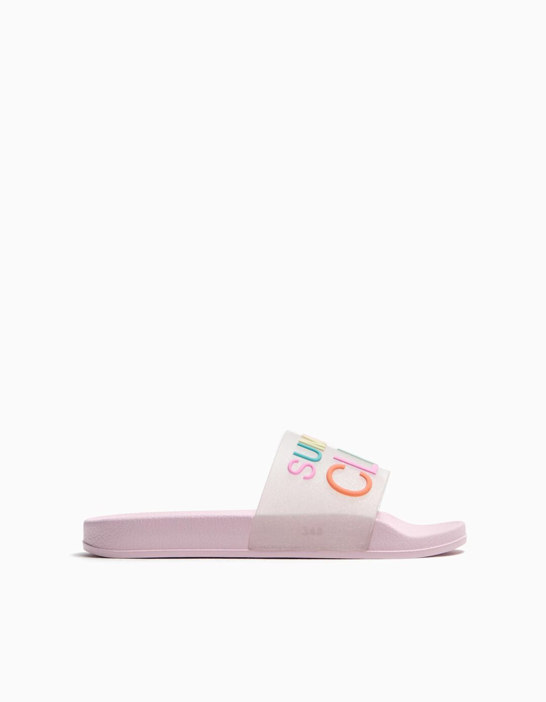 Chinelo de Borracha, Menina, Rosa