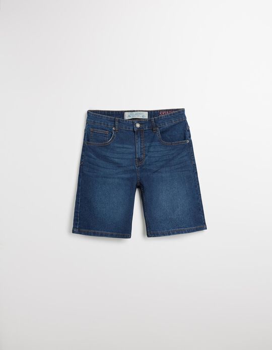 Comprar Online Calções 'Skinny', Homem, Azul