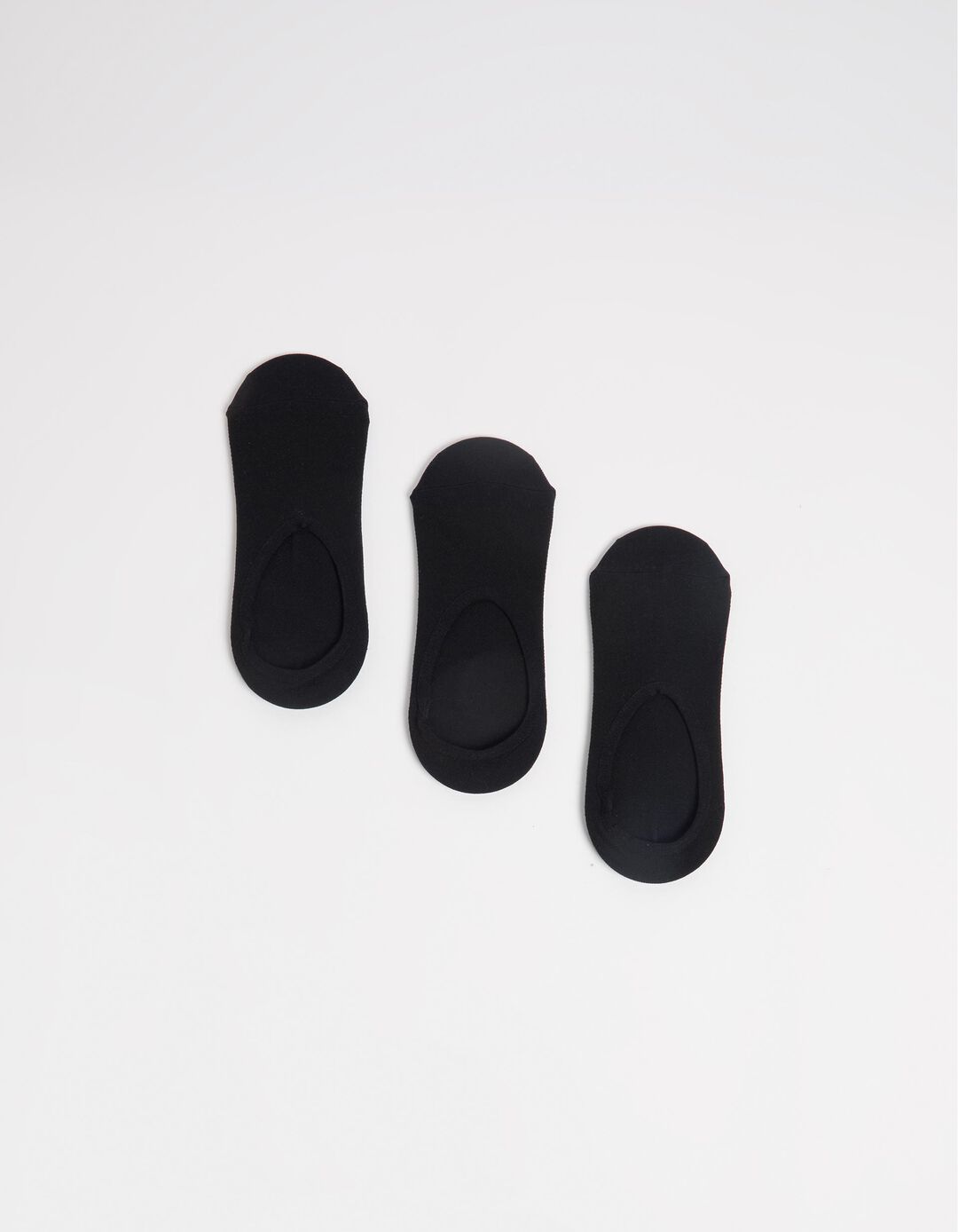Pack 3 Pares de Meias Pezinhos, Homem, Preto