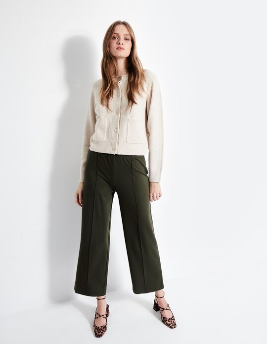 Comprar Online Calças, Mulher, Verde Escuro