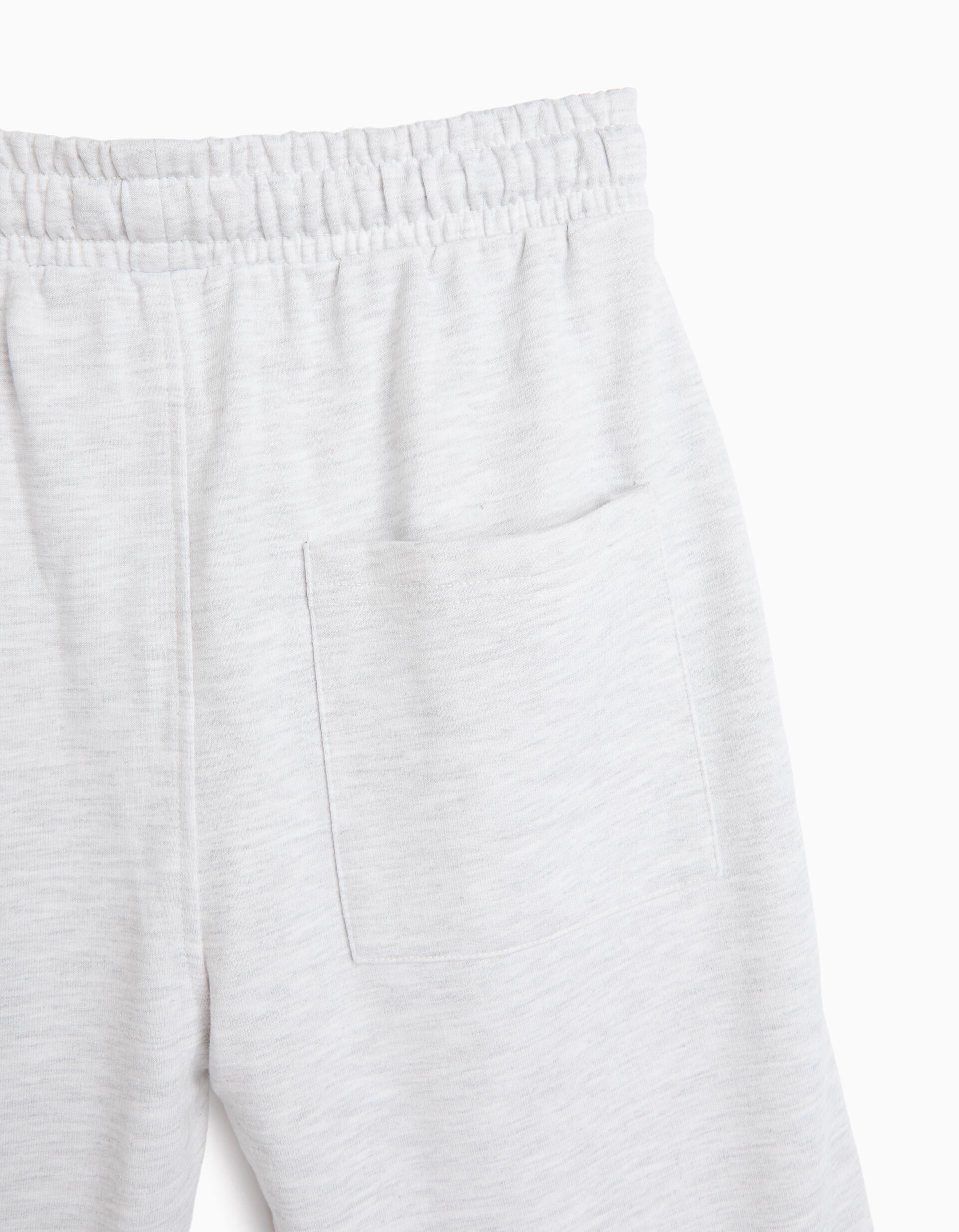 Comprar Online Cal&ccedil;as Jogger Em Felpa, Menino, Cinzento Claro