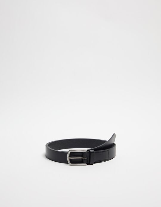 Comprar Online Cinto Liso, Homem, Preto