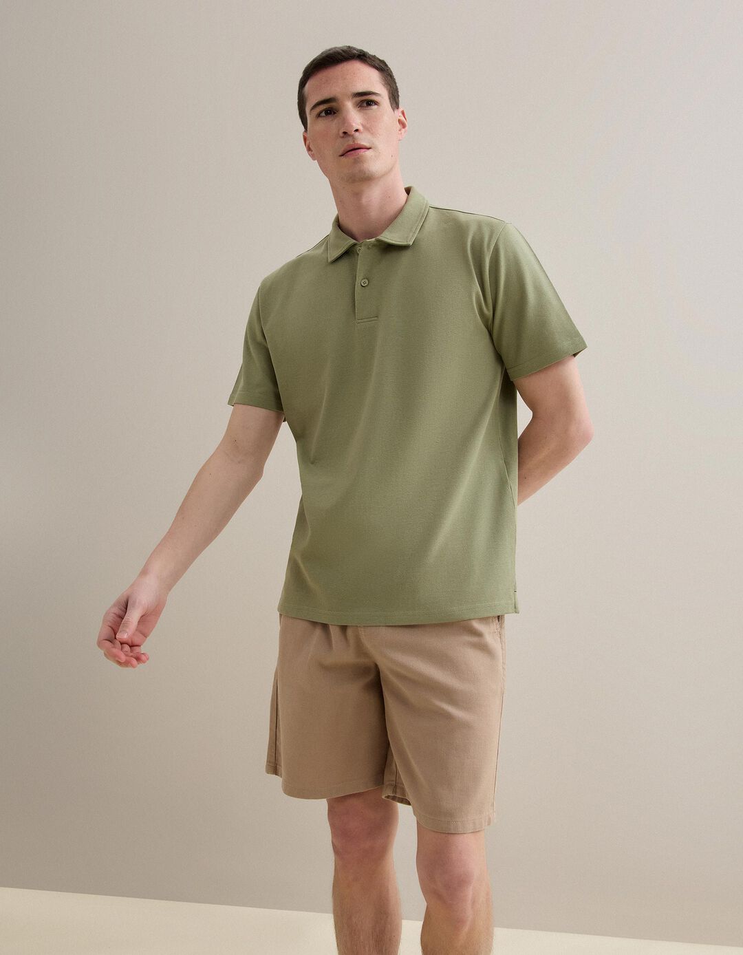 Polo Piquet, Homem, Verde