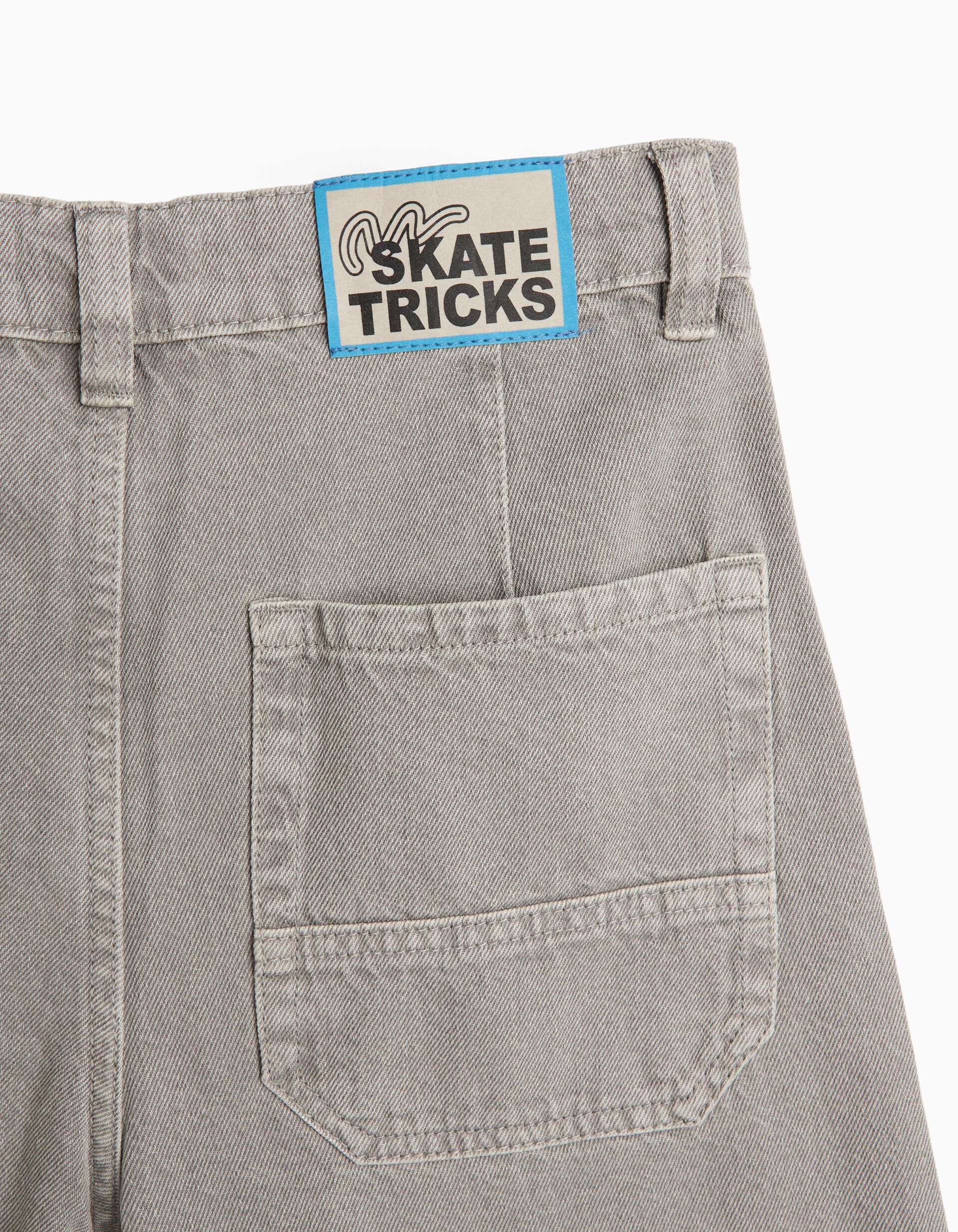 Comprar Online Cal&ccedil;as de Ganga 'Loose Fit', Menino, Cinzento