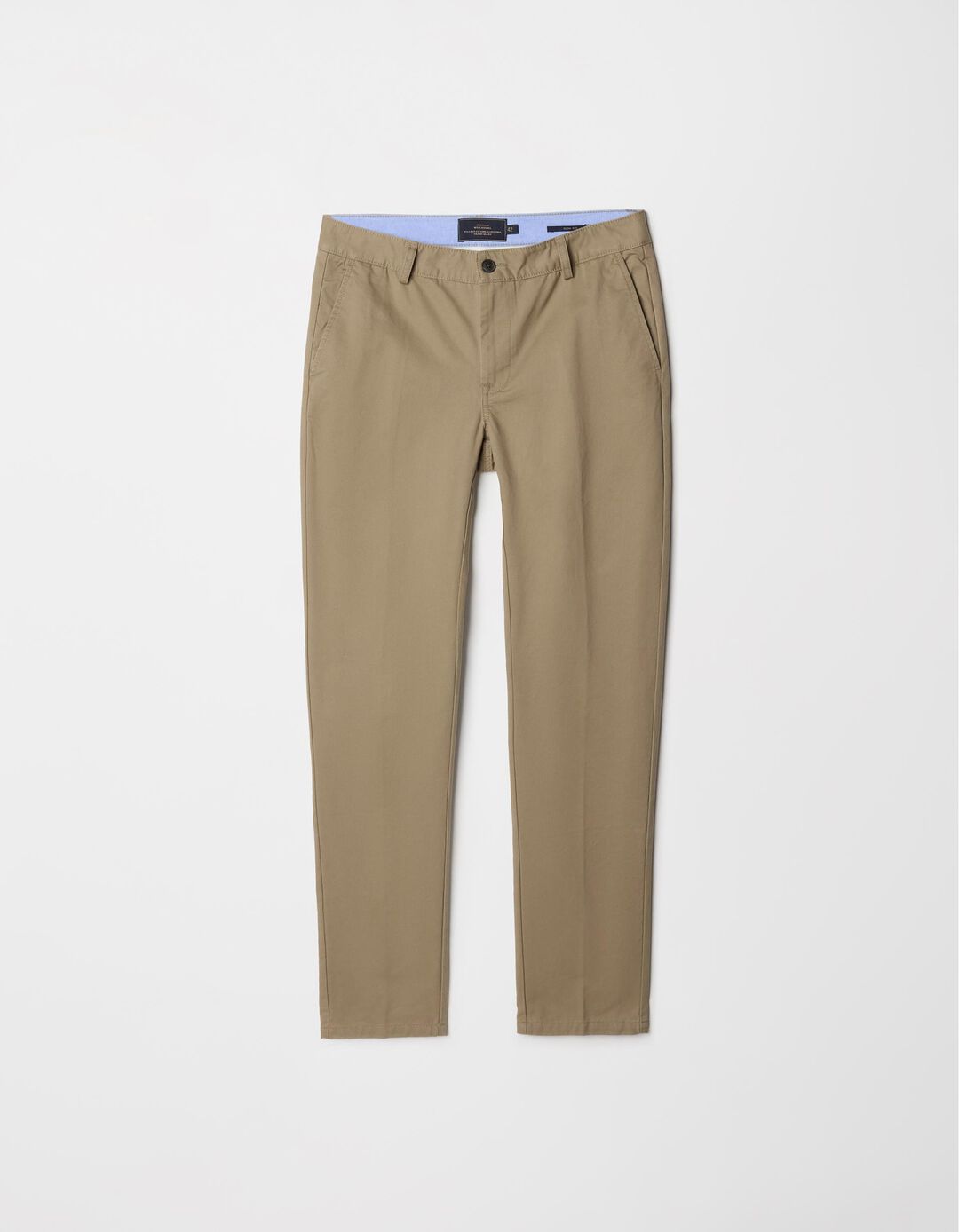 Calças Chino Premium 'Slim fit', Homem, Bege Escuro