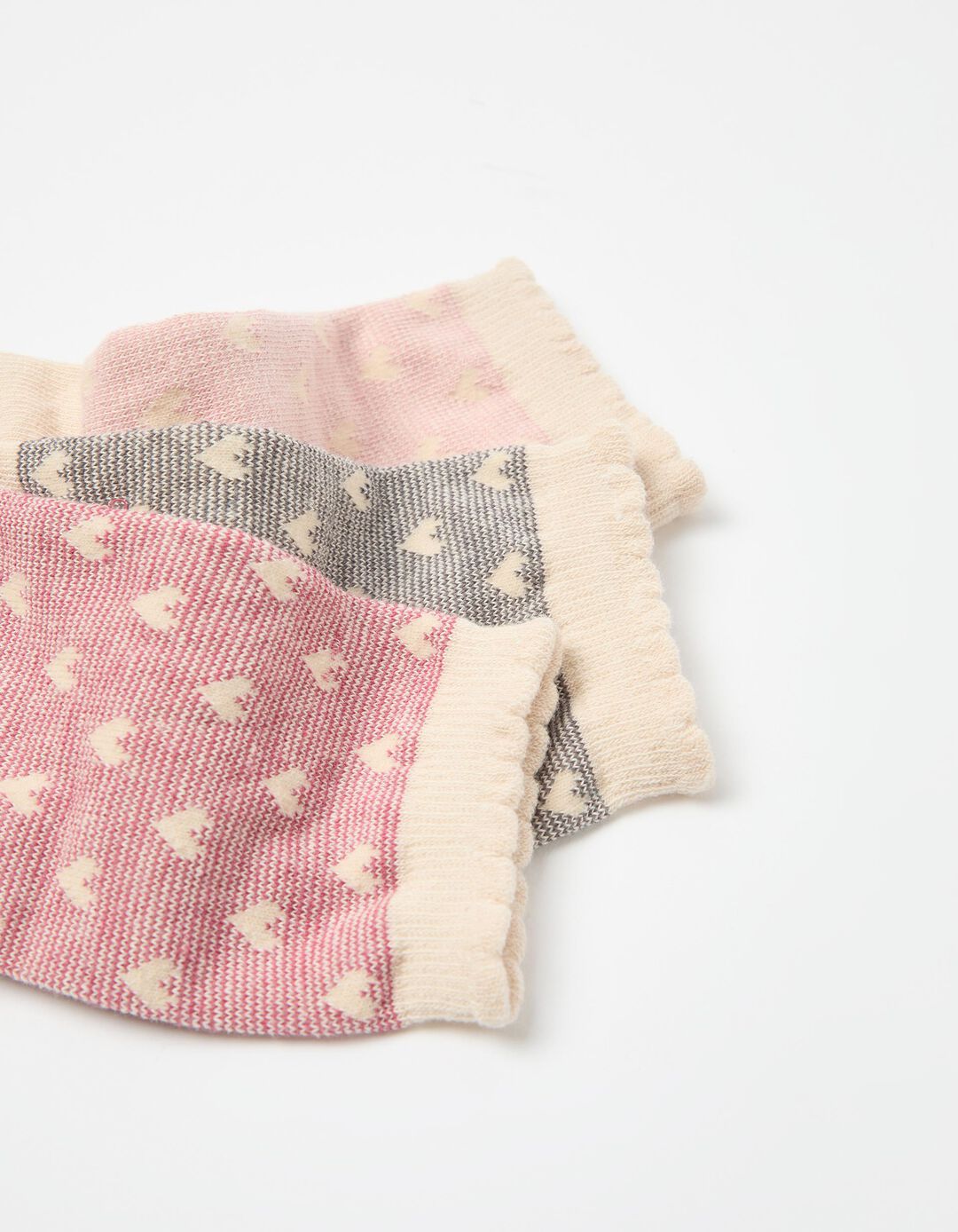 Pack 3 Pares de Meias, Mulher, Bege