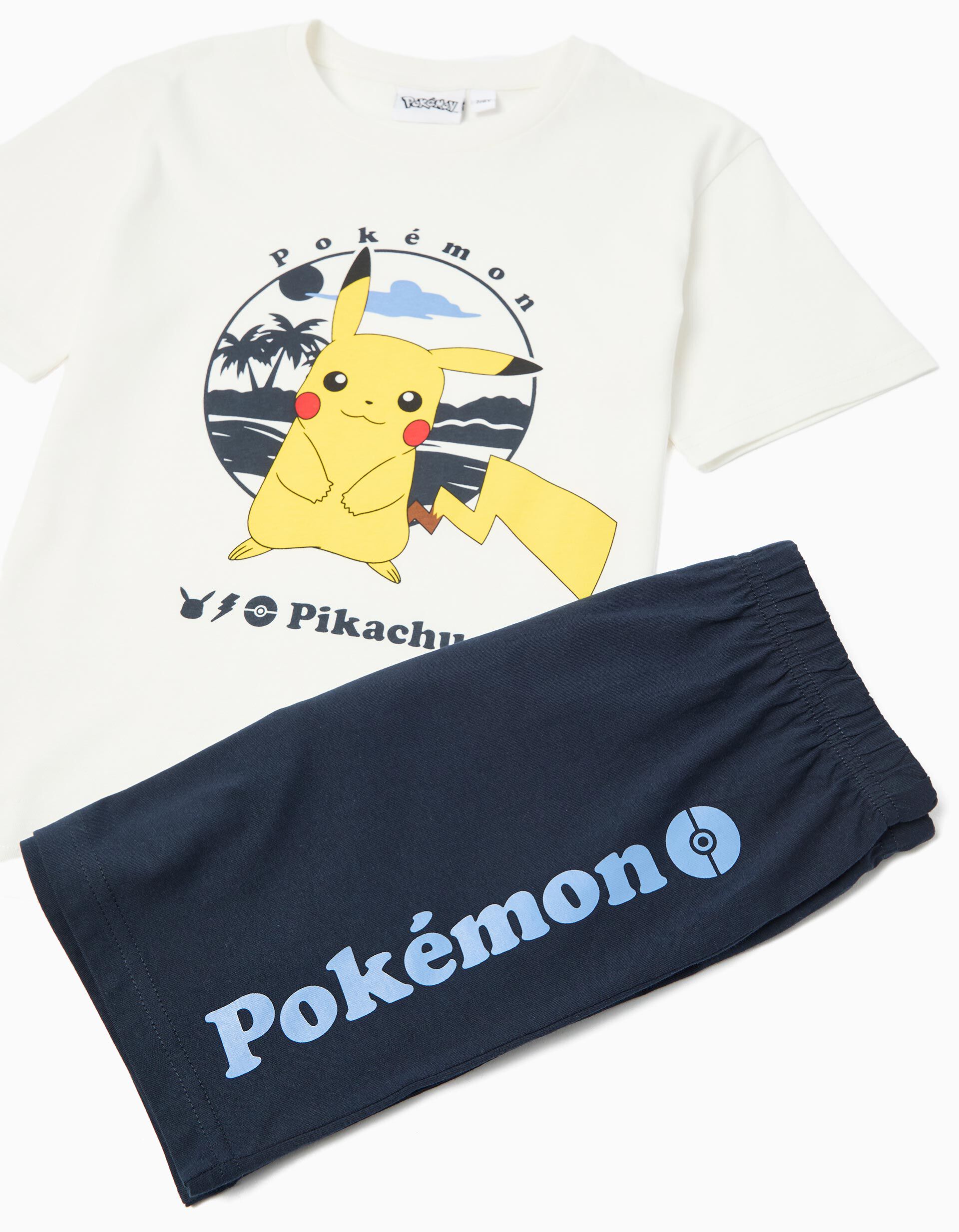 Comprar Online Pijama 'Pok&eacute;mon', Menino, Branco
