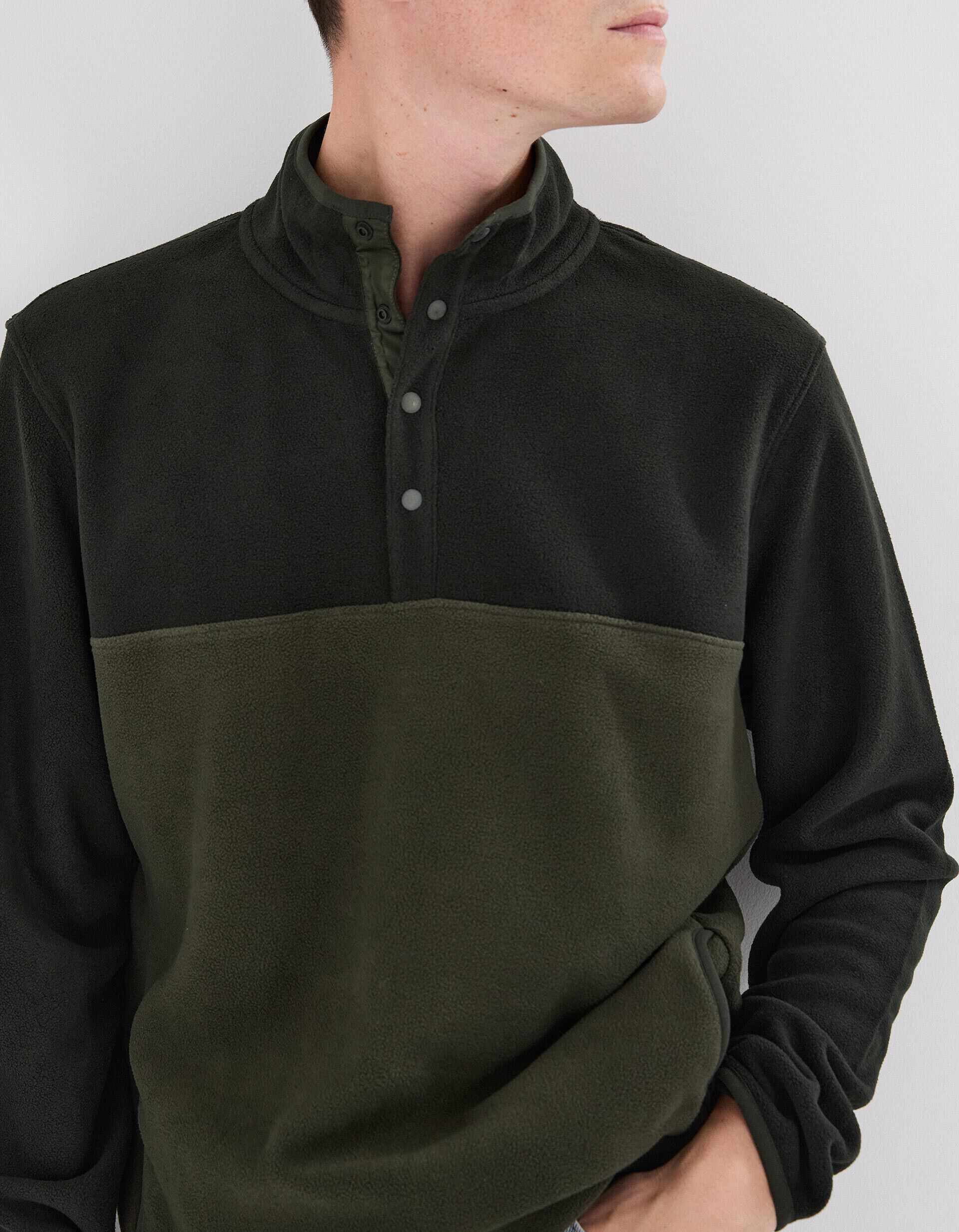 Comprar Online Camisola Polar, Homem, Verde Escuro