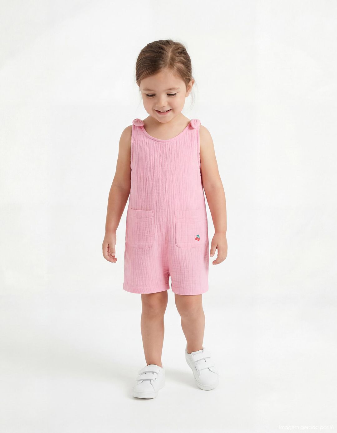 Macac&atilde;o, Menina, Rosa