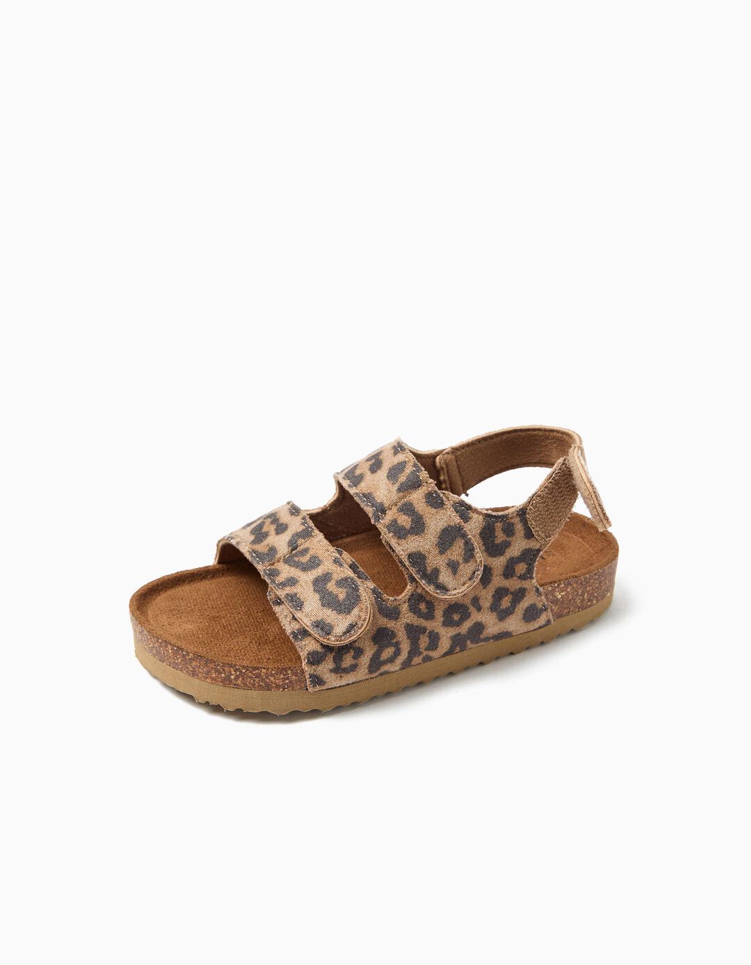 Sand&aacute;lias Animal Print, Menina, Multicor