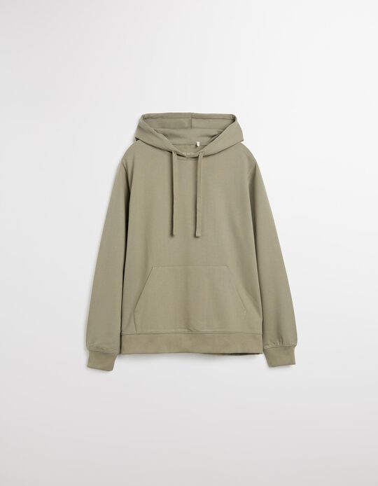 Comprar Online Sweatshirt com Capuz, Mulher, Cinzento Claro