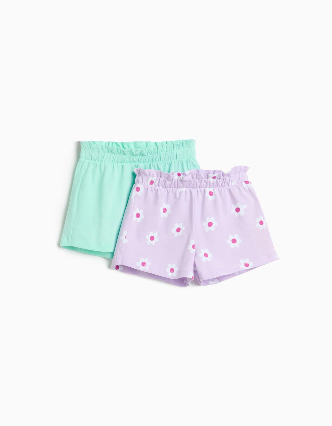 Pack 2 Cal&ccedil;&otilde;es, Menina, Verde Claro