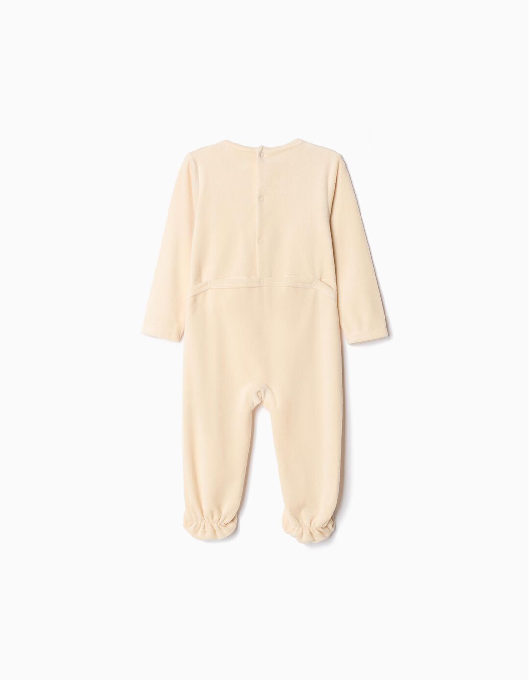 Babygrow Aveludado, Bebé, Bege