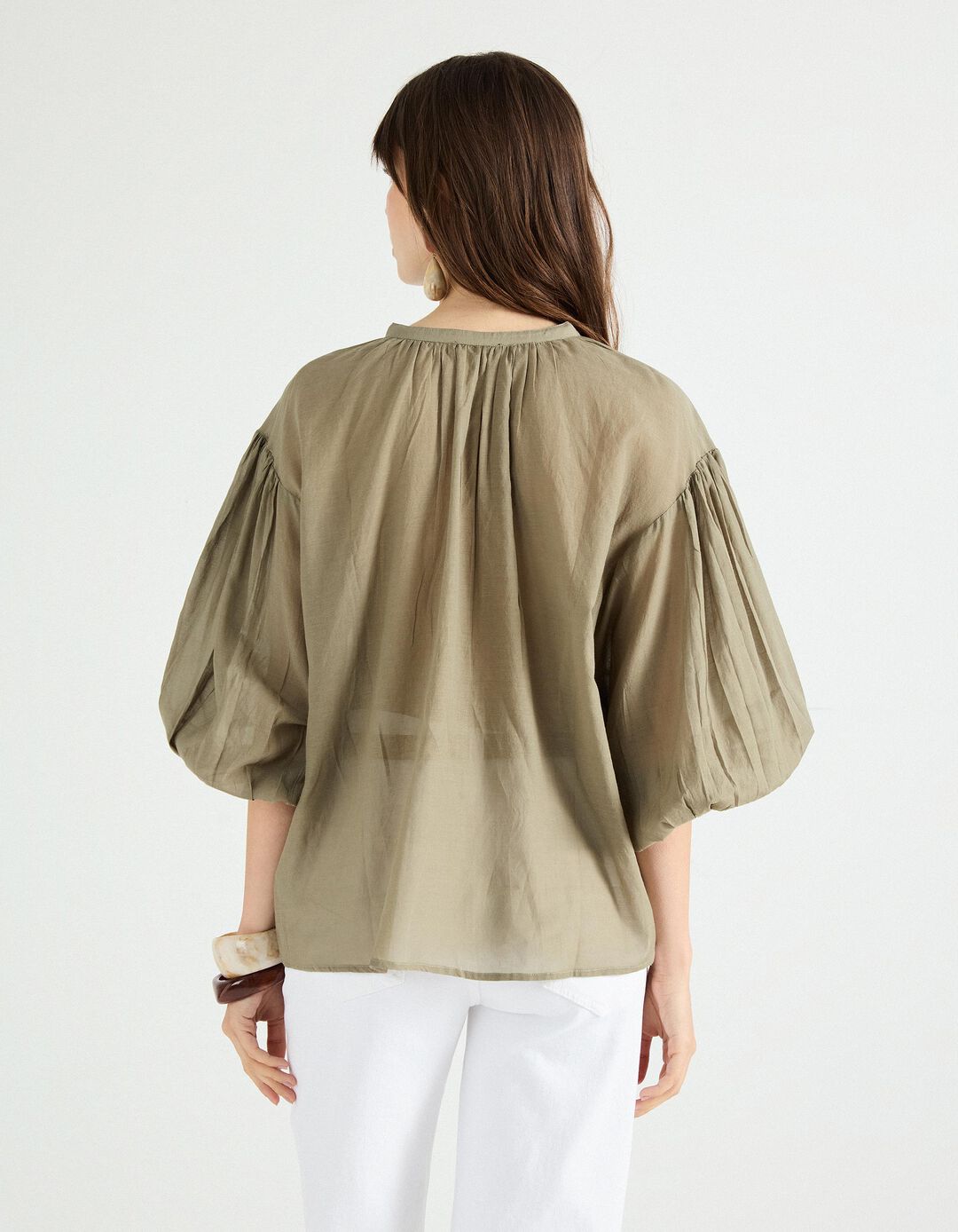 Blusa, Mulher, Verde