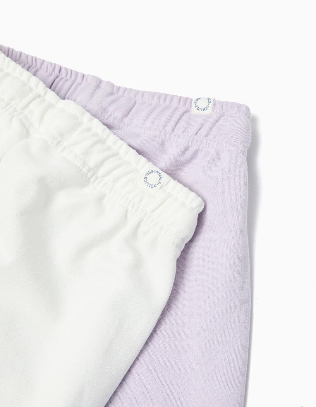 Pack 2 Joggers de Felpa, Menina, Roxo Claro