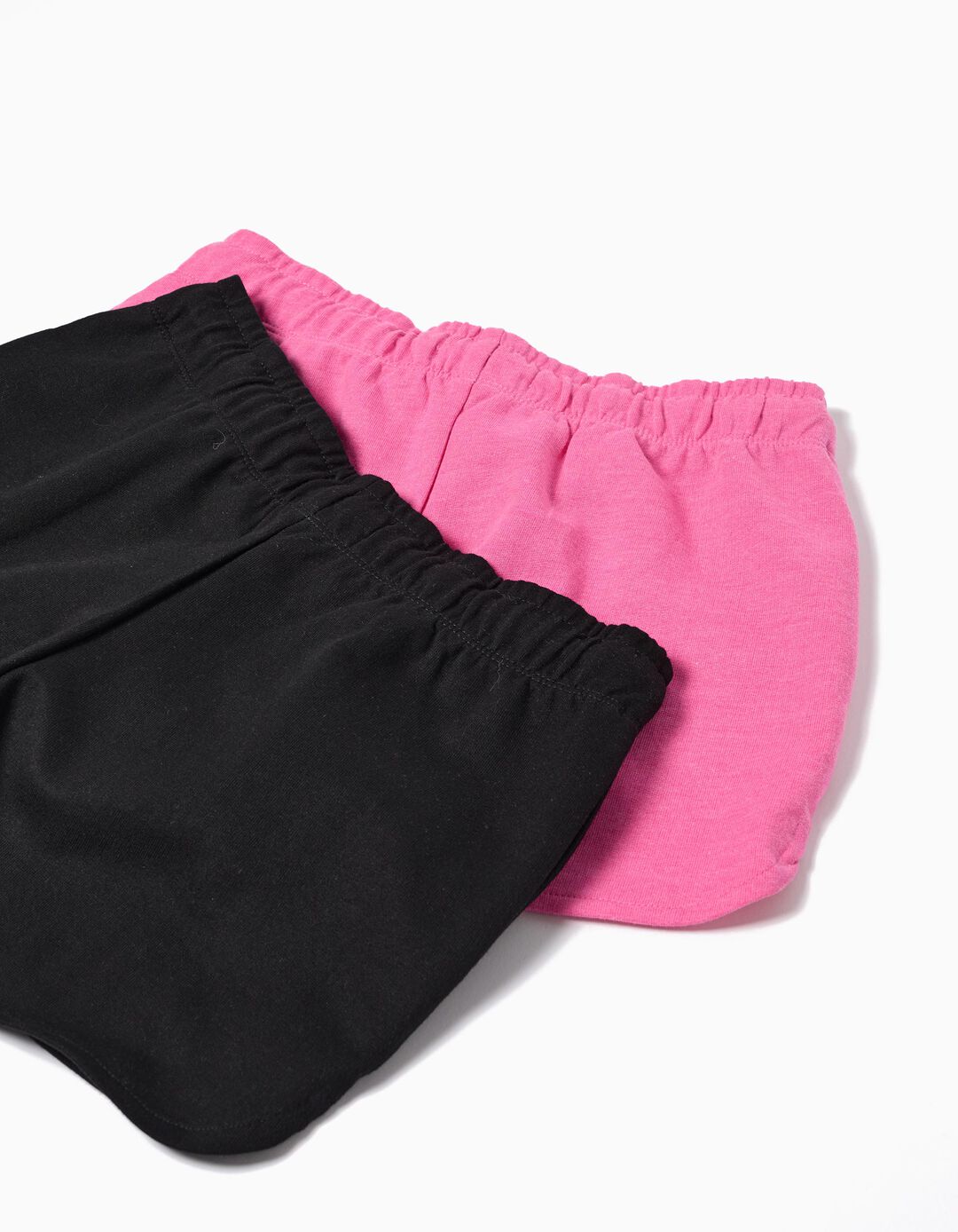Pack 2 Calções Fleece, Menina, Rosa
