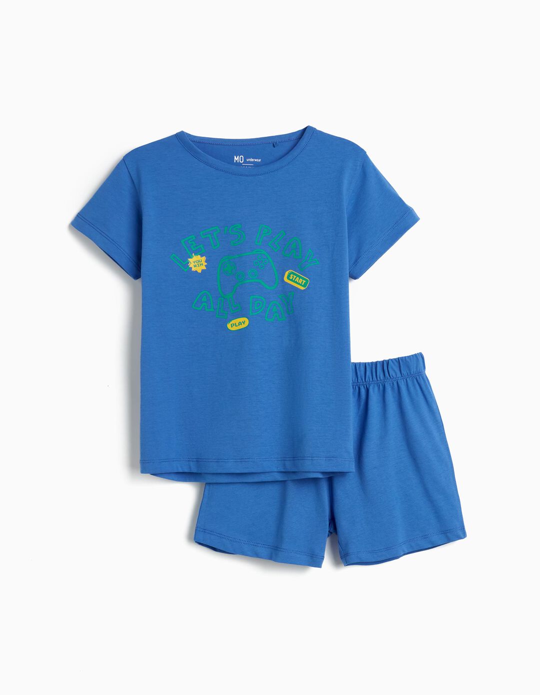 Pijama, Menino, Azul