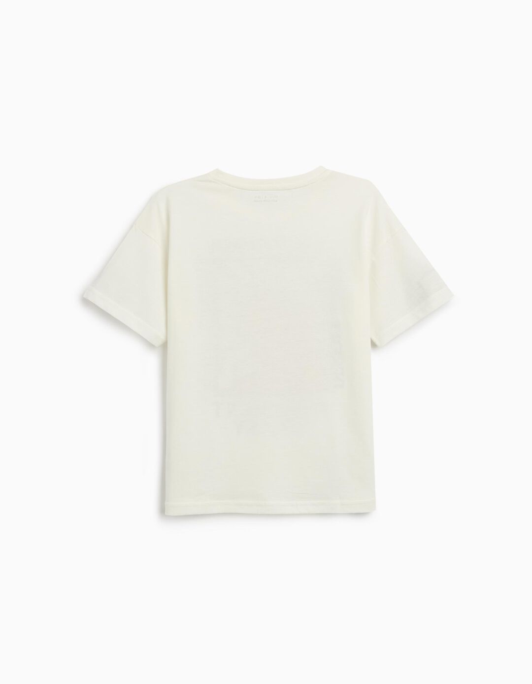 T-shirt Print, Menino, Branco