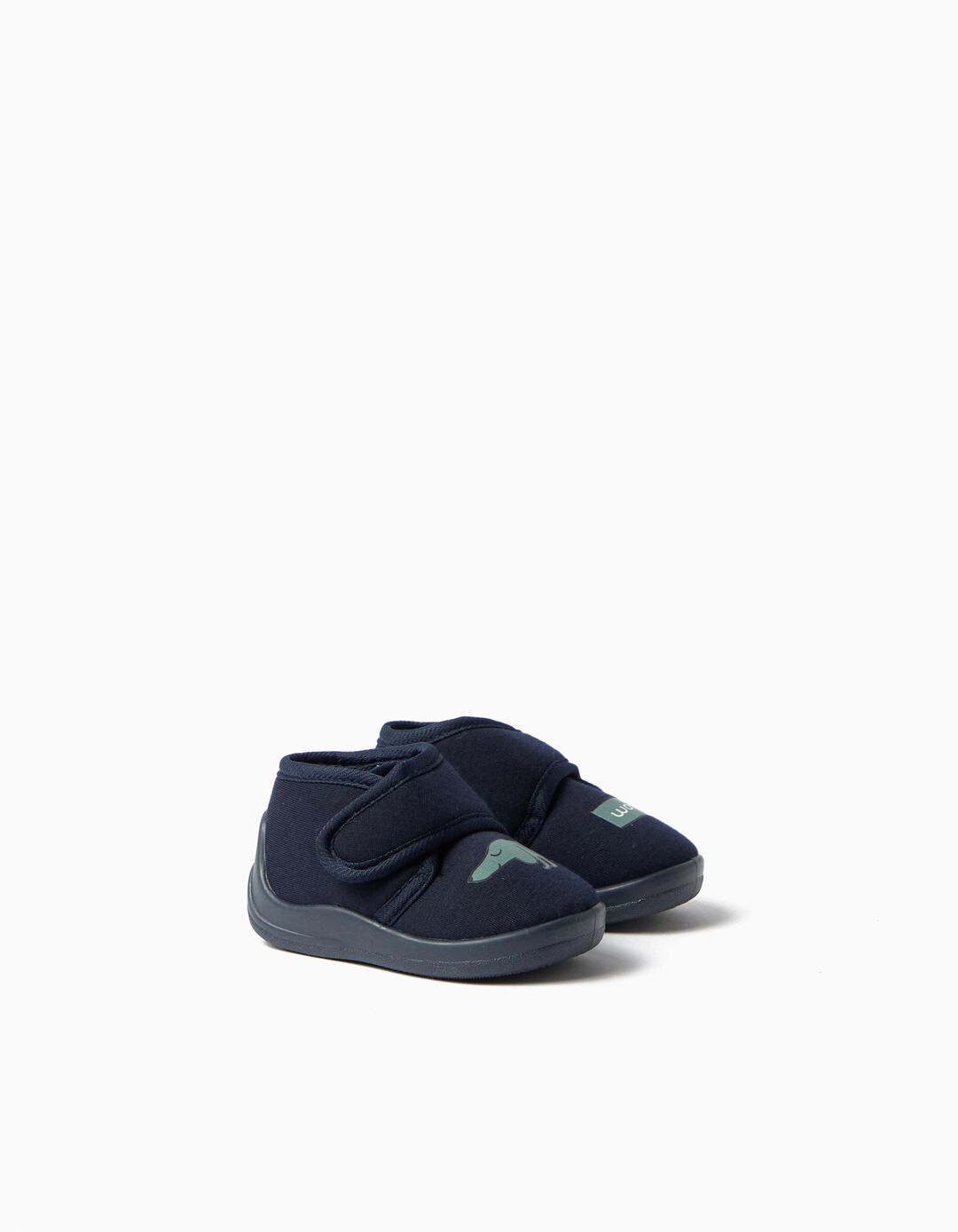 Pantufas, Menino, Azul