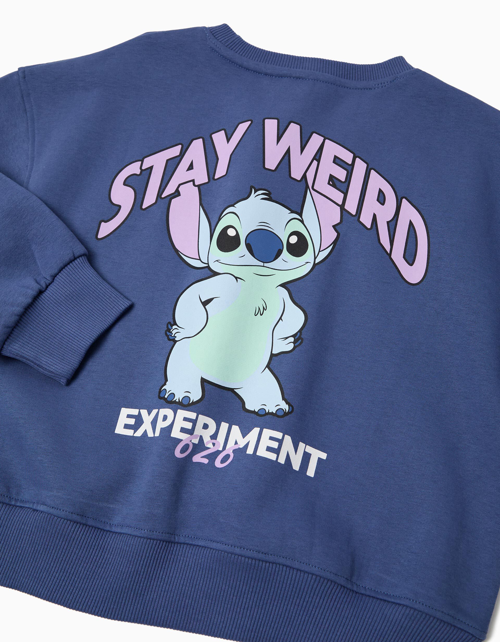 Comprar Online Sweatshirt 'Stitch' &copy;Disney, Menina, Azul